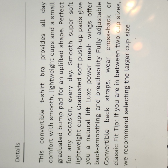 βοΈ NWOT 42G Curvy Couture Tulip Strapless Lace Push up Bra- D1211E - Picture 6 of 16